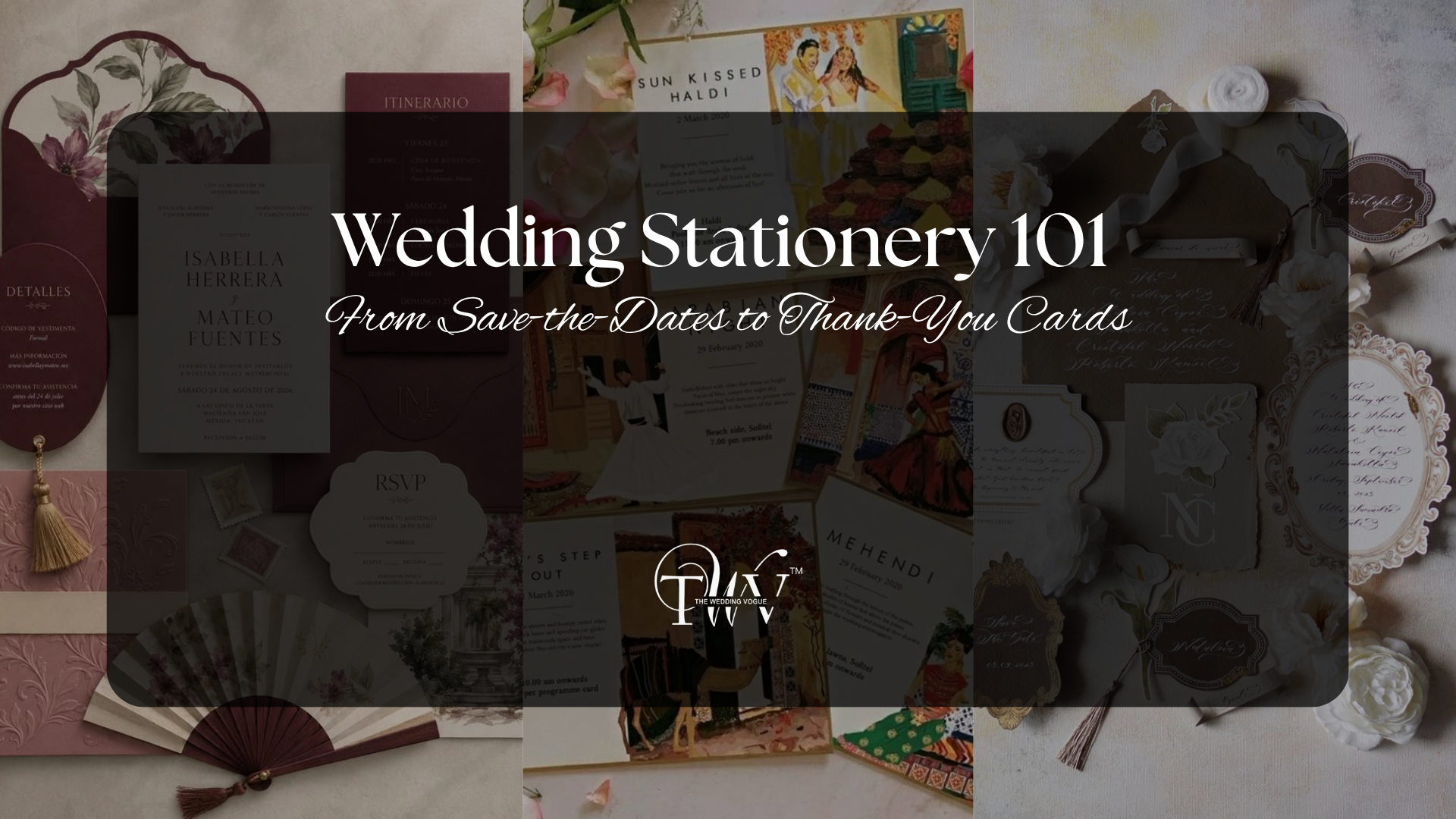 Wedding Stationery 101: From Save-the-Dates to Thank-You Cards